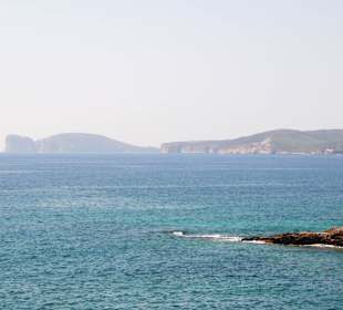 Küste zw. Alghero - Bosa mit Blick auf Capo Caccia