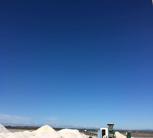 Berge aus Salz (Vorsicht Sonneneinstrahlung!)