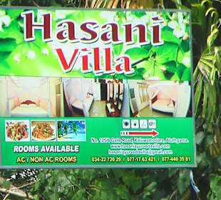 Werbung - Hasani Villa