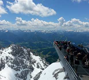 Aussichtsplattform Skywalk Dachstein Gletscher