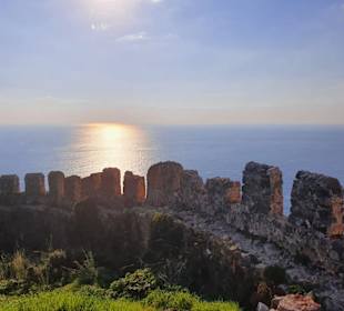 Burg Alanya - Burgmauer