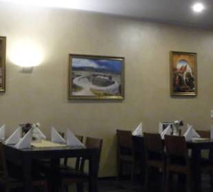 Zum Abendessen im türkischen Restaurant Aspendos