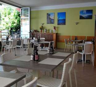Blick in den Gastraum des Ristorante Garden 