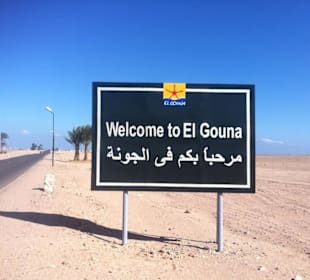 Coki auf dem Weg zum Clubhouse ELGouna