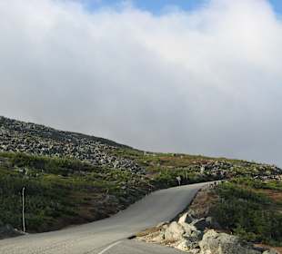 Straße zum Gipfel des Mount Washington