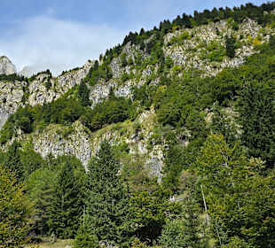 Italy das Plöcken-Gebiet