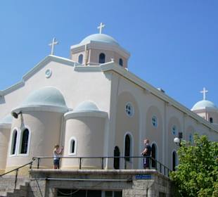 Rückseite der Kirche