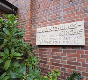 Hinweis an der Kirche