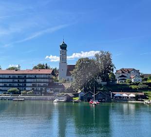 Blick vom Schiff aus