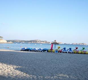 In der Abendämmerung