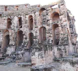 Kolosseum in El Jem Tunesien