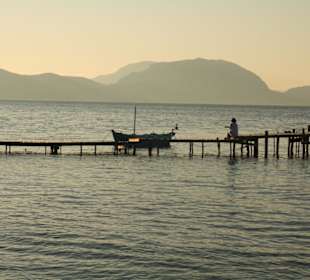 Und wieder Abendstimmung in Boukari