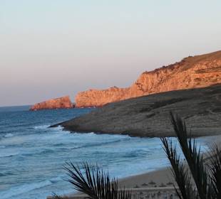 Abendstimmung an der Cala Mesquida
