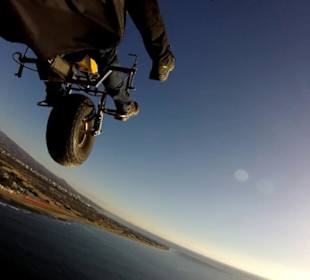 Mit Sky Rebel über Maspalomas