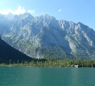 Im Elektroboot über den schönen Königssee gleiten