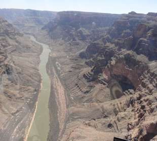 Flug zum Grand Canyon  - Colorado River