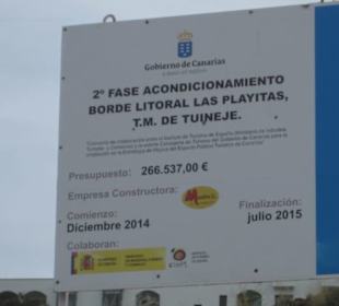 Infos zum Bau der Promenade