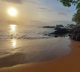 Strände Principe Praia Bom Bom