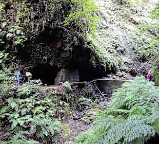 Hier fängt der erste Tunnel an