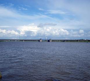 Die Eiderbrücke auf der Bundesstraße 5