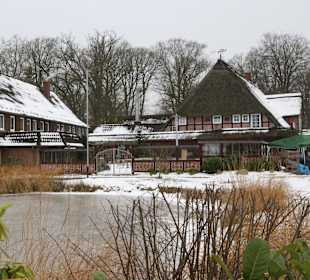 Forellenteich mit Landhaus