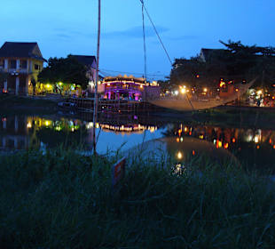 Die japanische Brücke in Hoi An