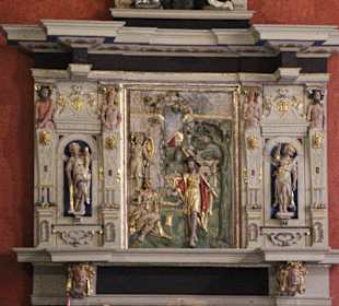 Altar (Detail) im Chorraum