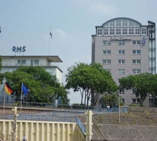 Blick auf das Hotel La Vigie mit dem Restaurant