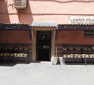 Unterwegs in der Altstadt von Marrakesch