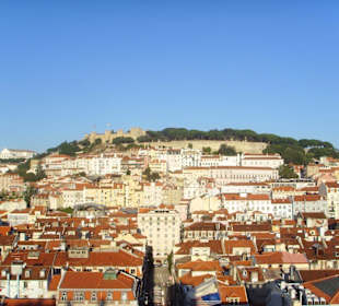 Ausblick vom Elevador de Santa Justa