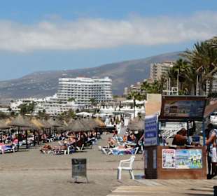 Plaża w playa de las americas