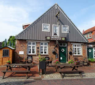 Außenansicht des Restaurants "Alte Schneiderei"