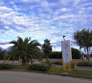 An der Promenade entlang