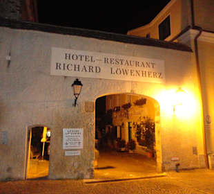 Blick zum Nachbarhotel