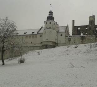 Schloss Hellenstein im Winter