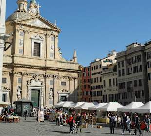 Genua Platz in der Altstadt