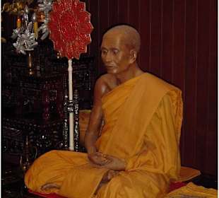 Wat Chalong-Tempel-Wachsfigur