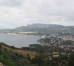 Blick auf Cassis 
