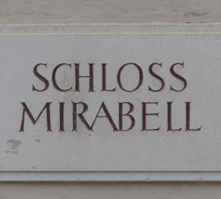 Schloss Mirabell von Salzburg