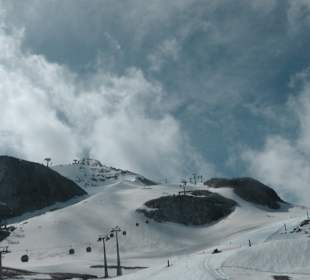 Gletscher Auffahrt