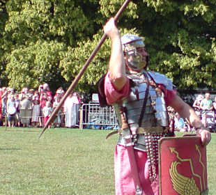 Legionäre beim kampff