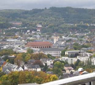 Aussicht auf Trier vom Sightseeing-Bus aus