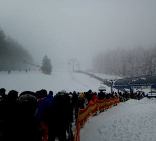 Skigebiet Winterberg am Wochenende