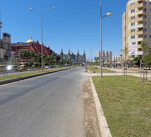 Blick auf die Straße