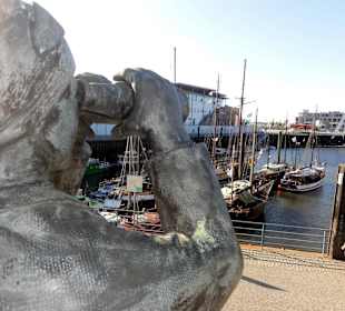 Skulpturen am Museumshafen Vegesack