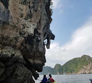 Kanufahrt im Nationalpark Phang Nga