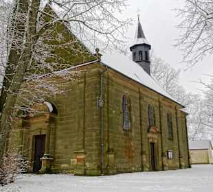 Die Wallfahrtskirche auf dem Veitsberg