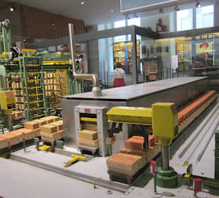 Model Ziegelfabrikation