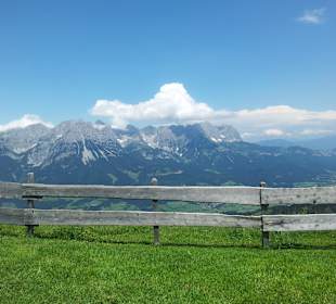 Blick auf den Wilden Kaiser