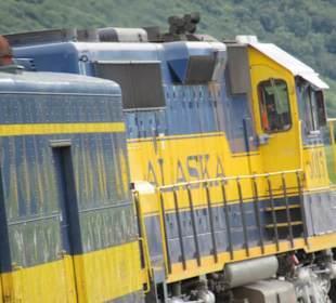 Auf dem Weg zu den Gletschern